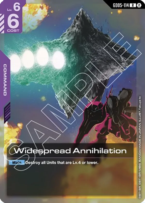 Widespread Annihilation