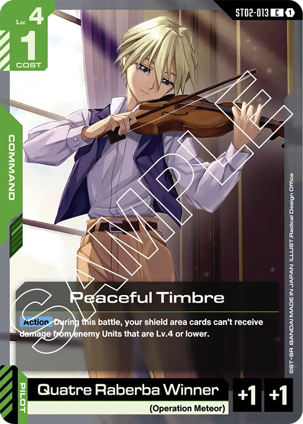Peaceful Timbre